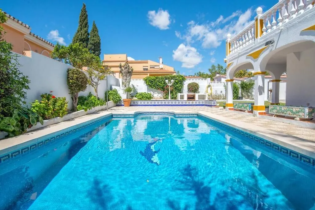 Villa Marina Benalmadena - 5 Min Walk To The Beach, Heated Pool, Spa, 5 Bedrooms Spanje